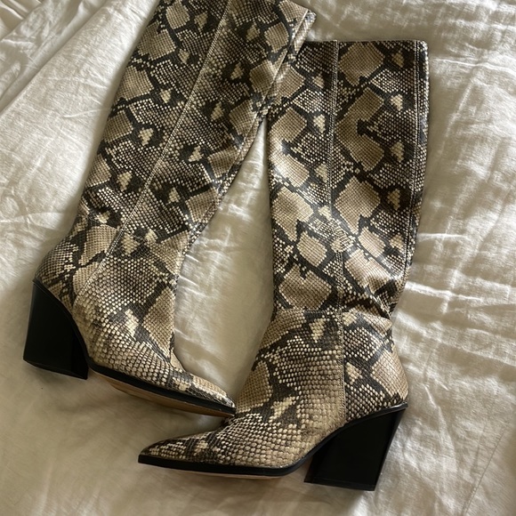 Dolce vita Isobel snakeskin boot - Picture 5 of 6